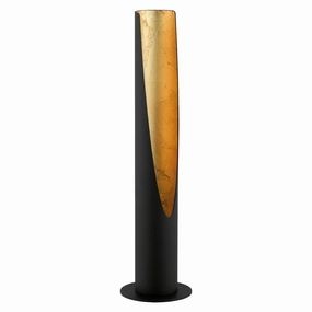 Eglo Lighting 97583A Modern Barbotto Lamp Black/Gold Discount Lighting Lamps