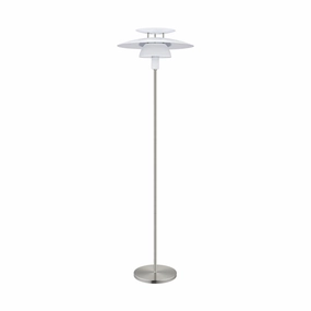 Eglo Lighting 98389A Modern Brenda Lamp Satin Nickel Buy Lamps cheap online