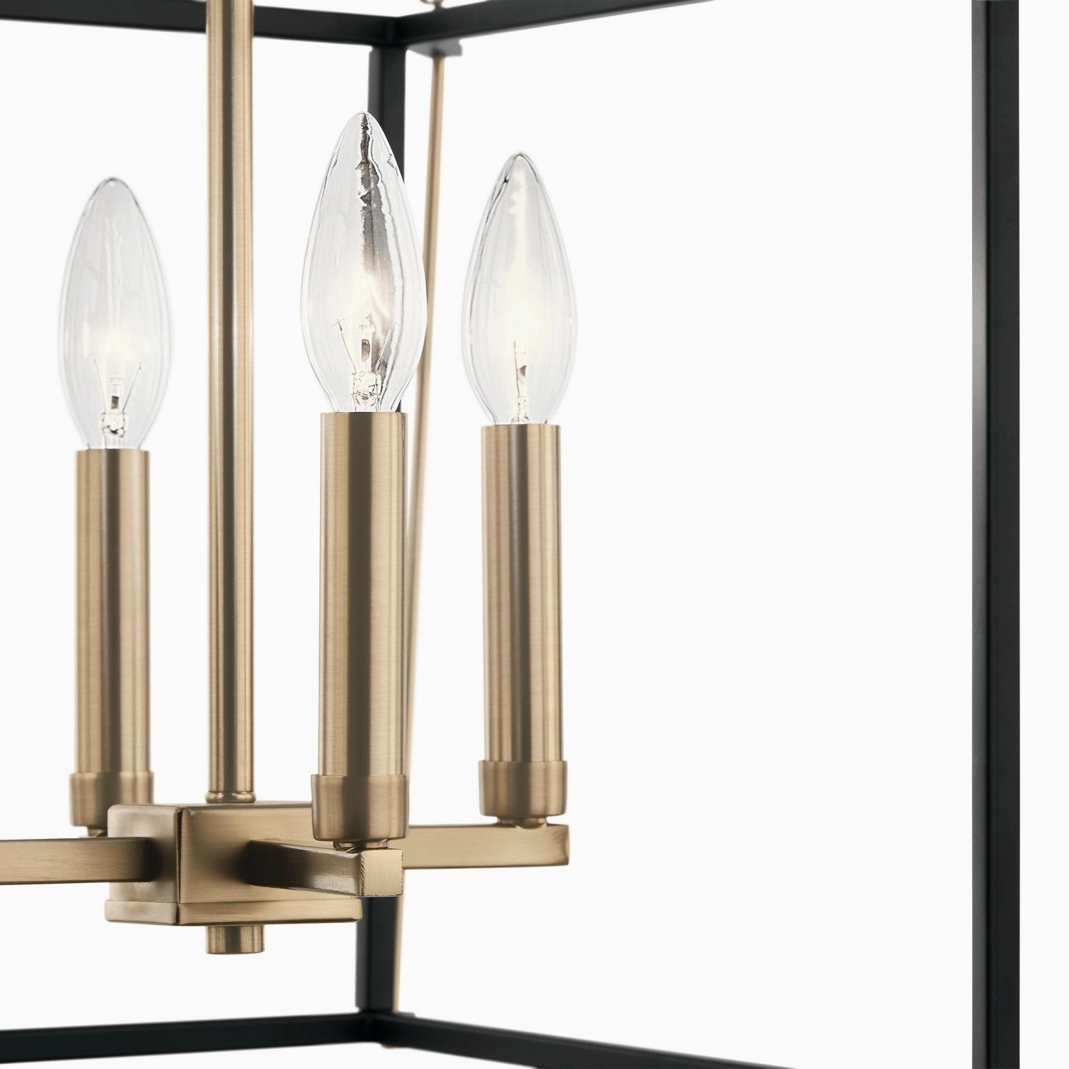Eisley Four Light Foyer Pendant Champagne Bronze Designer Ceiling Lights for less