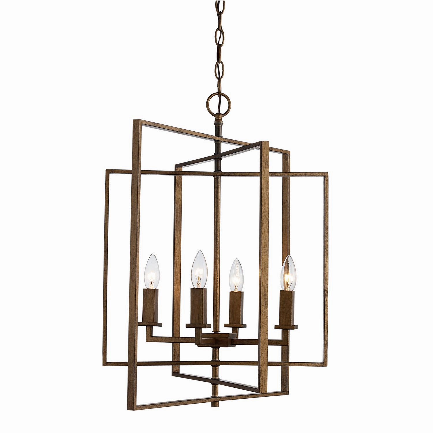El Capitan Four Light Pendant Antique Gold Ceiling Lights Lighting discount price