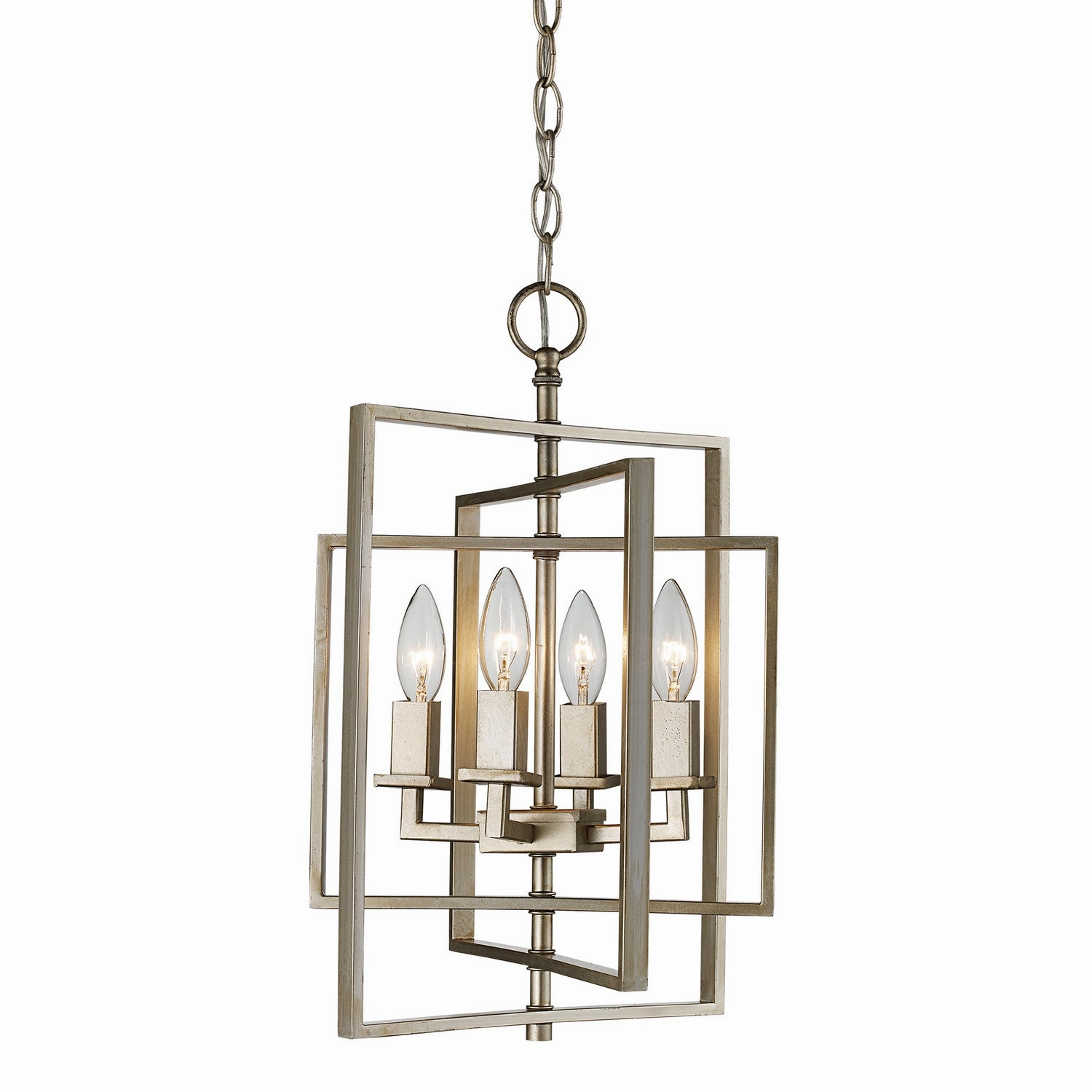 El Capitan Four Light Pendant Antique Silver Leaf Ceiling Lights Lighting discount price