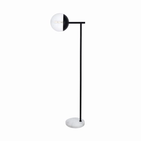 Elegant Lighting LD6099BK Modern Eclipse Lamp Black And Clear Buy Lamps cheap online