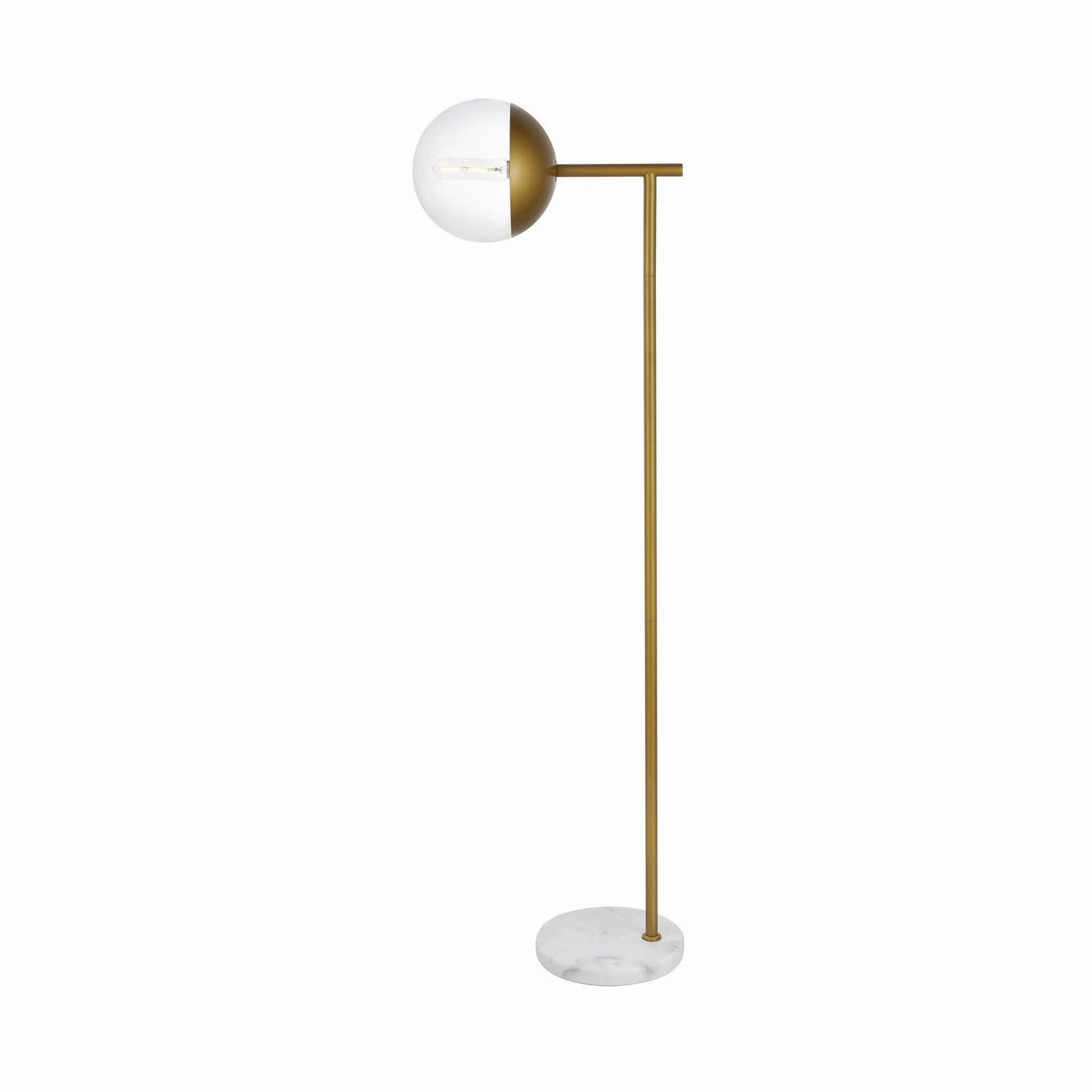 Elegant Lighting LD6103BR Modern Eclipse Lamp Brass And Clear Buy Lamps cheap online