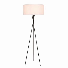 Elegant Lighting LD6189BK Modern Cason Lamp Black And White Shade Buy Lamps cheap online
