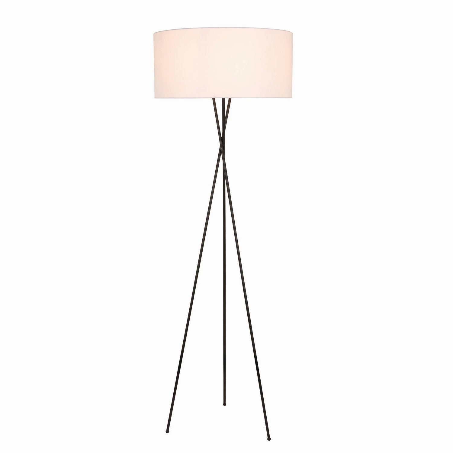 Elegant Lighting LD6189BK Modern Cason Lamp Black And White Shade Buy Lamps cheap online
