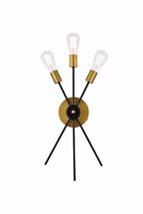Elegant Lighting Three Light Bath Sconce Wall Lights online sale