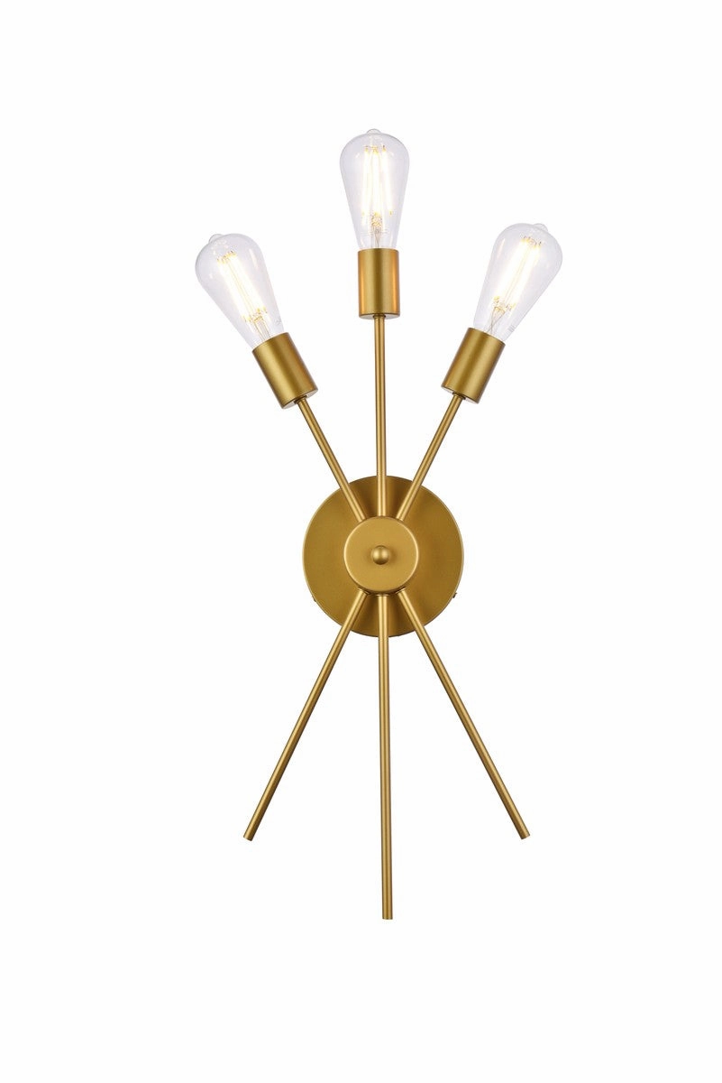 Elegant Lighting Three Light Bath Sconce Wall Lights online sale
