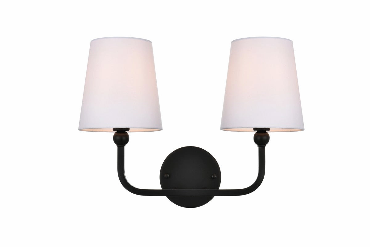 Elegant Lighting Two Light Bath Sconce Stylish Wall Lights offers
