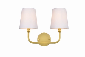 Elegant Lighting Two Light Bath Sconce Stylish Wall Lights offers