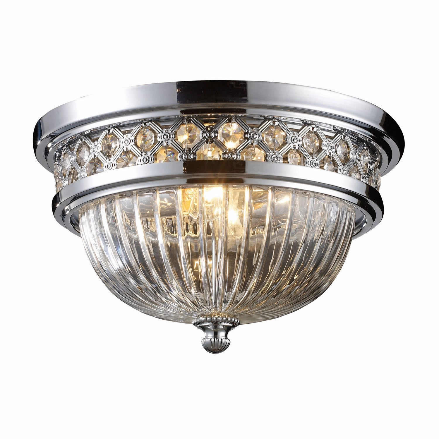 Elk Flushmounts 11225/2 Ceiling Light - Polished Chrome Online shop Ceiling Lights