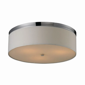 Elk Flushmounts 11445/3 Ceiling Light - Polished Chrome Online shop Ceiling Lights