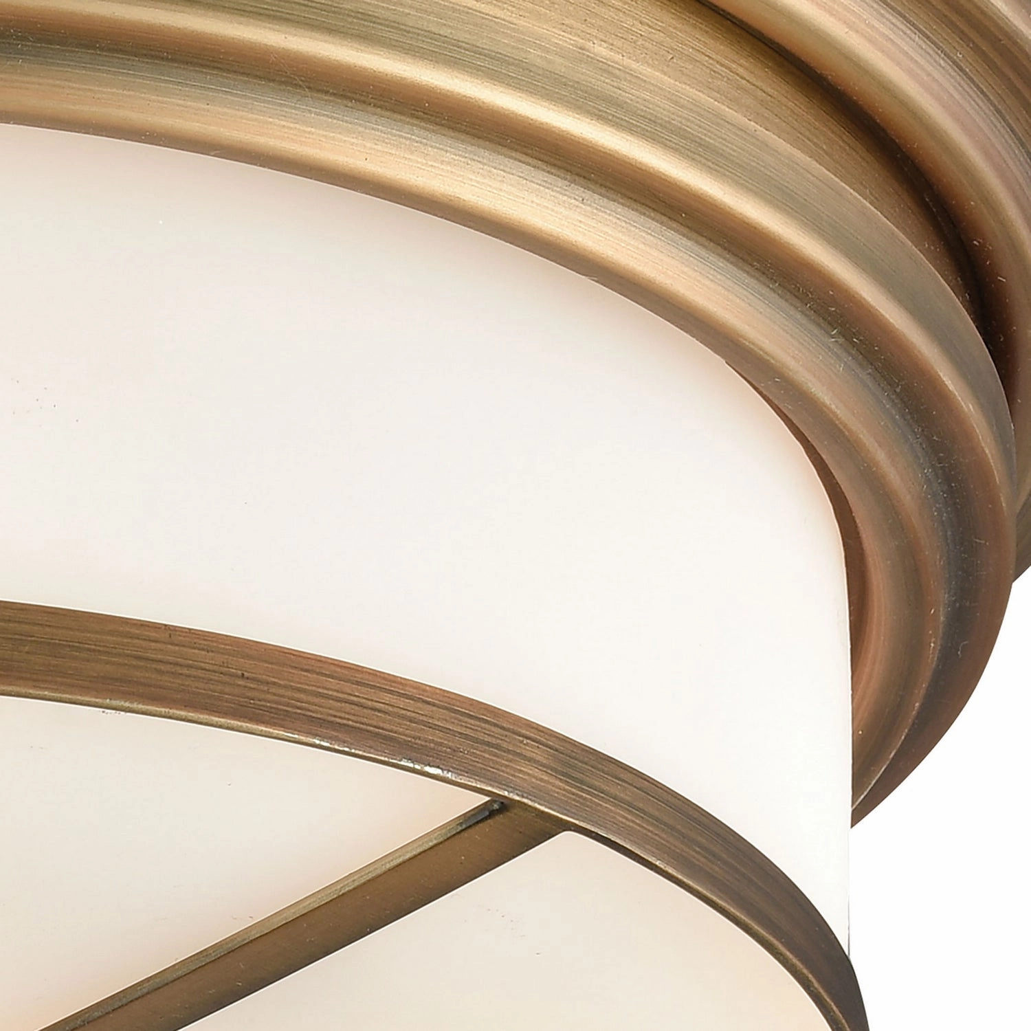 Elk Flushmounts 15055/2 Ceiling Light - Classic Brass