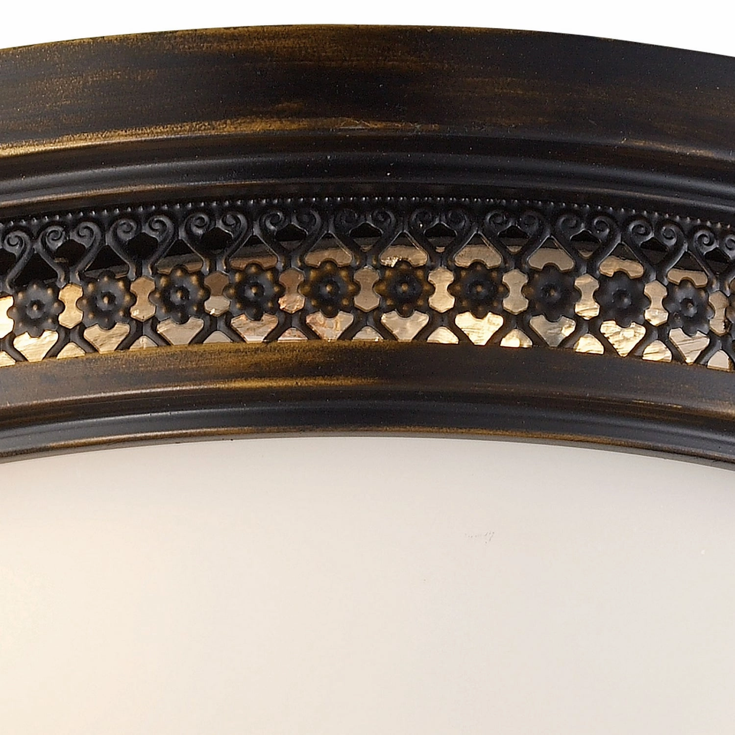 Elk Flushmounts 20100/2 Ceiling Light - Deep Rust
