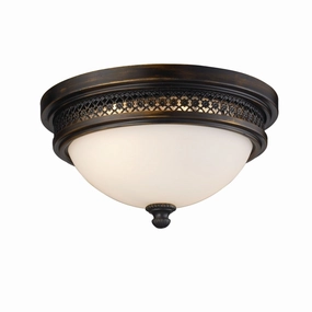 Elk Flushmounts 20100/2 Ceiling Light - Deep Rust Online shop Ceiling Lights