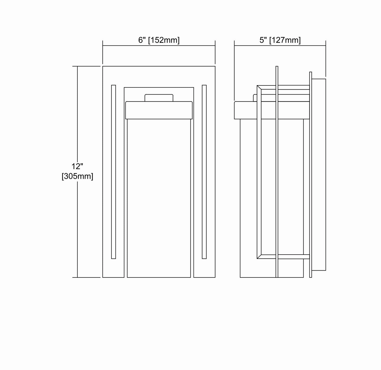 ELK Home One Light Outdoor Wall Sconce