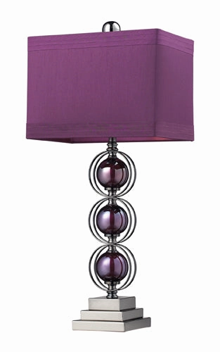 Elk Lighting D2232  Alva Lamp Purple