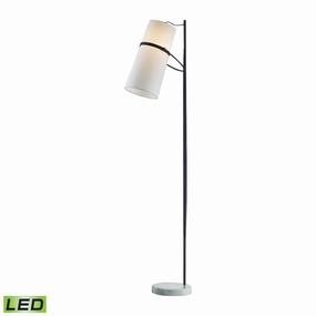 Elk Lighting D2730-LED Modern Banded Shade Lamp Matte Black Buy Lamps cheap online