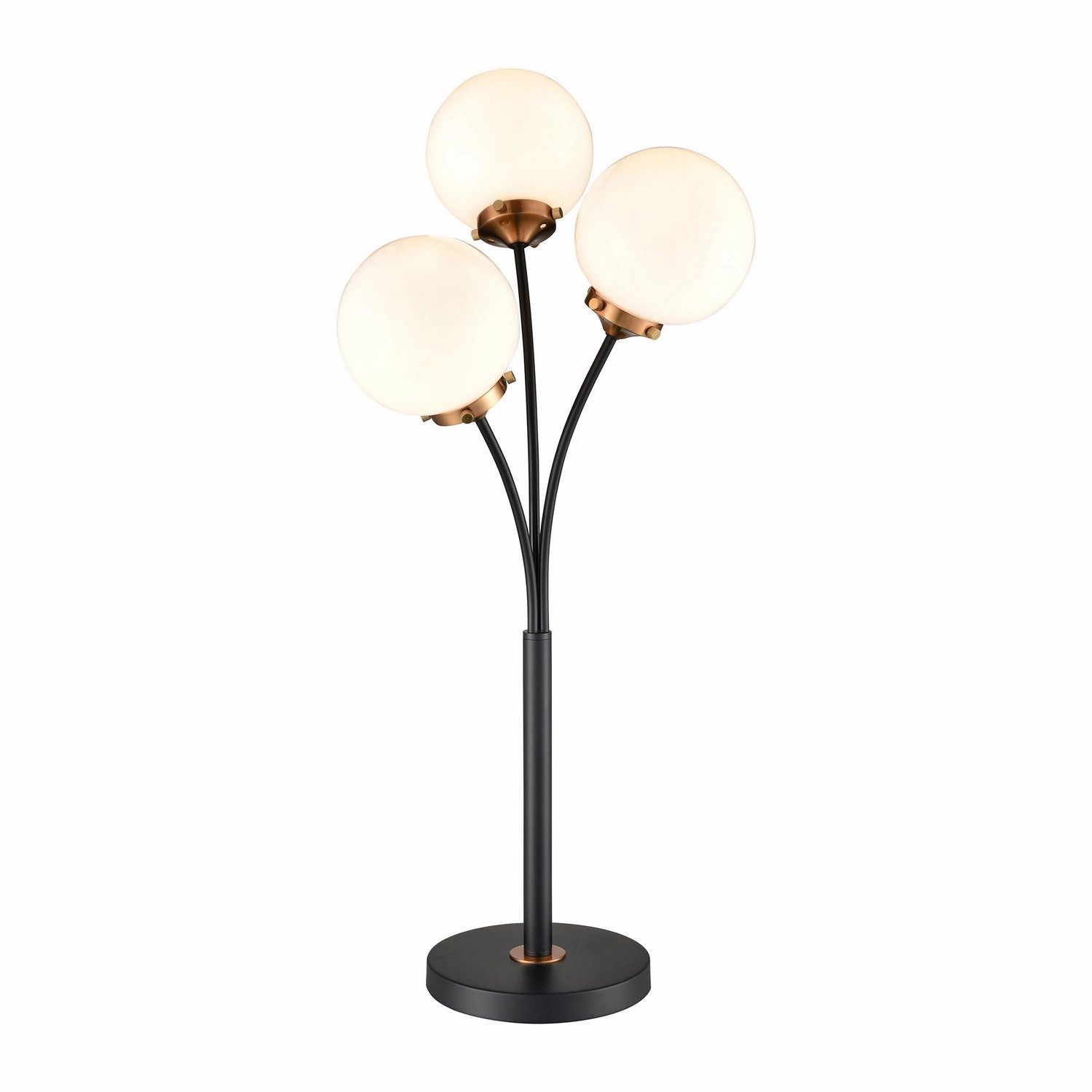 Elk Lighting D4582 Modern Boudreaux Lamp Matte Black Discount Lighting Lamps