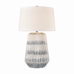 Elk Lighting H0019-10323 Modern Devon Lamp White Discount Lighting Lamps