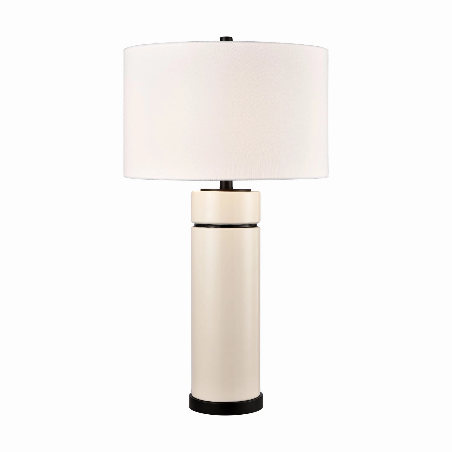 Elk Lighting H0019-10345 Modern Emerson Lamp White Glazed Discount Lighting Lamps