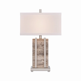 Elk Lighting H0019-10390 Modern Harnessed Lamp Gray Discount Lighting Lamps