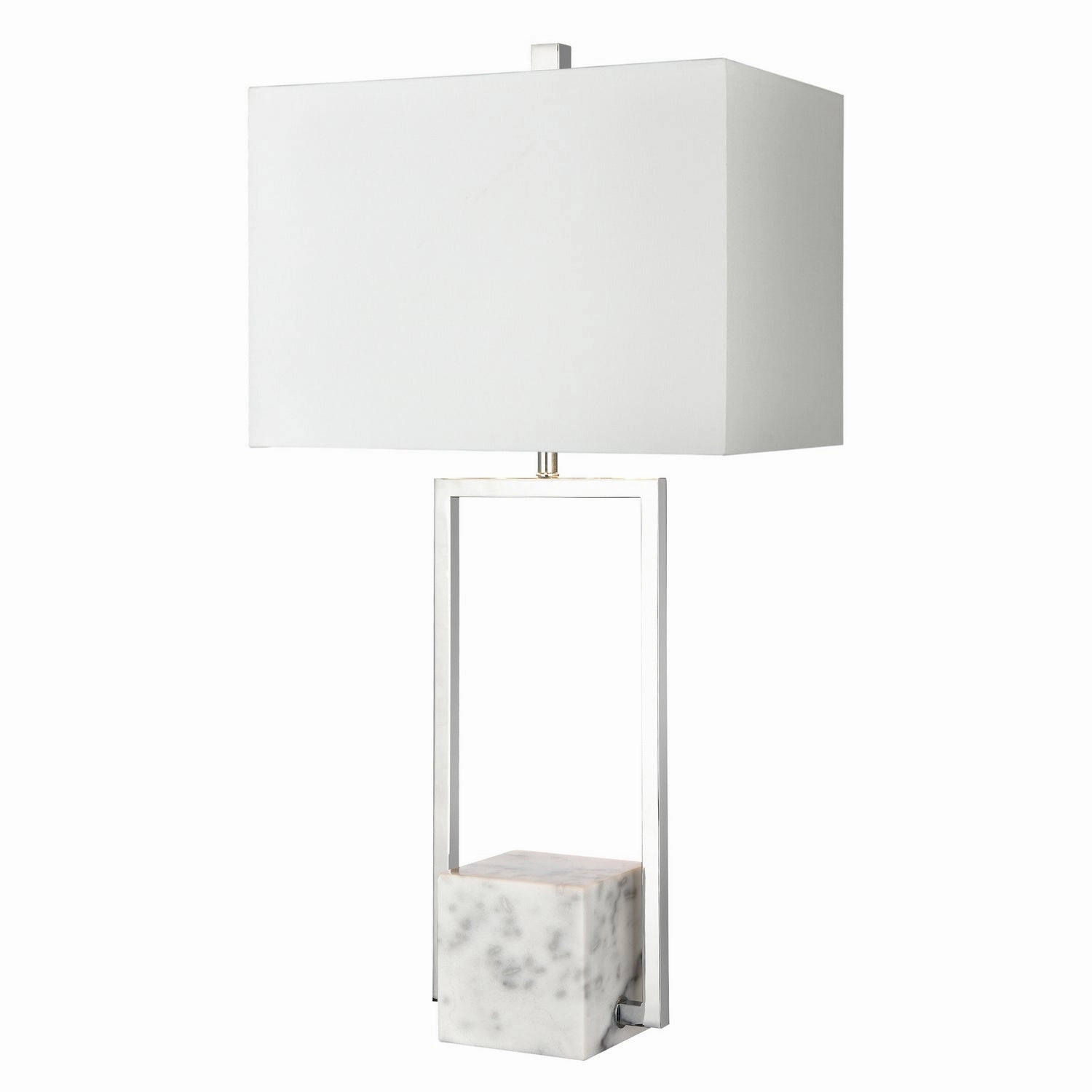 Elk Lighting H0019-8018 Modern Dunstan Mews Lamp Chrome Discount Lighting Lamps