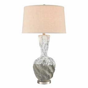 Elk Lighting H0019-8048 Modern Bartlet Fields Lamp White Discount Lighting Lamps