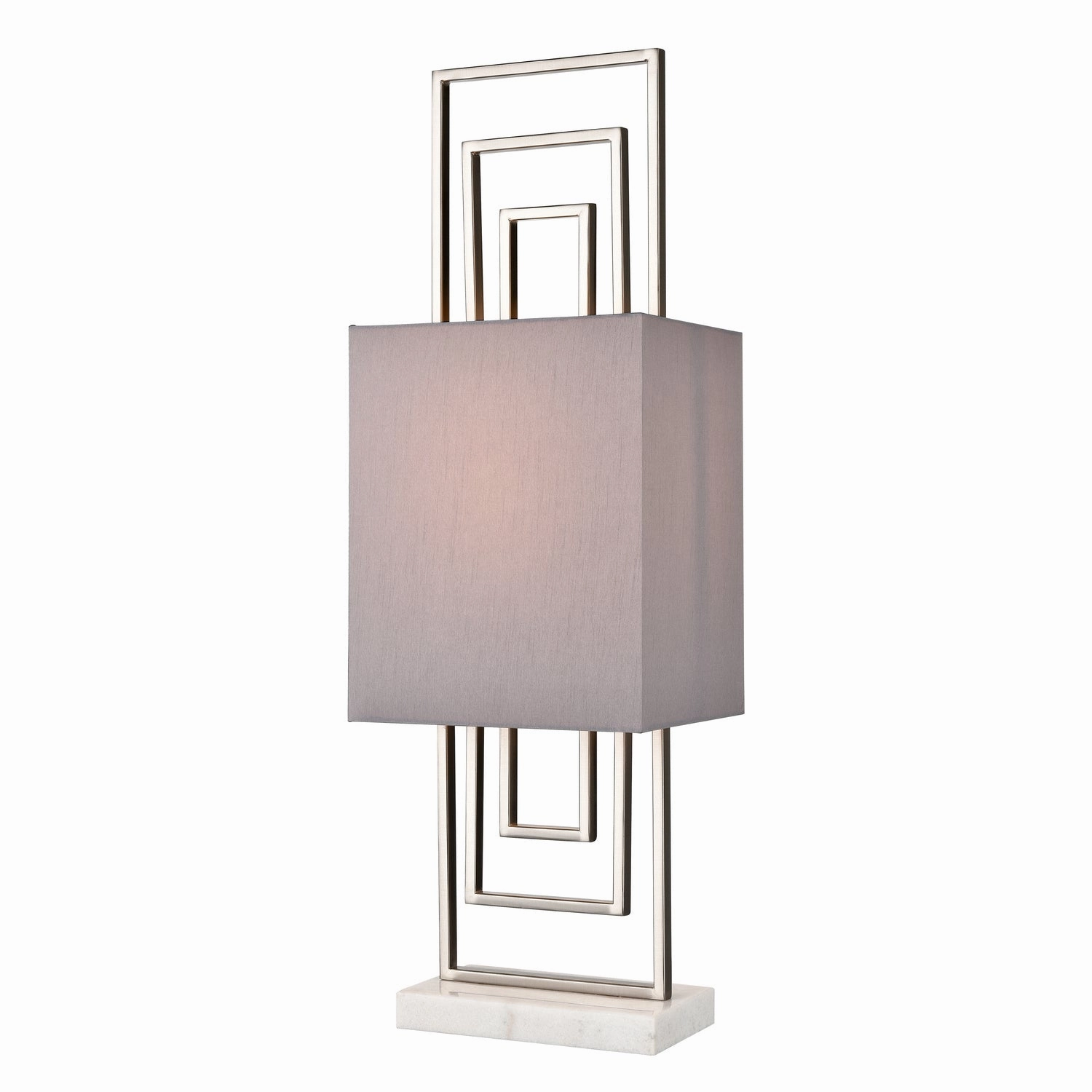Elk Lighting H0019-8556 Modern Marstrand Lamp Satin Nickel Discount Lighting Lamps
