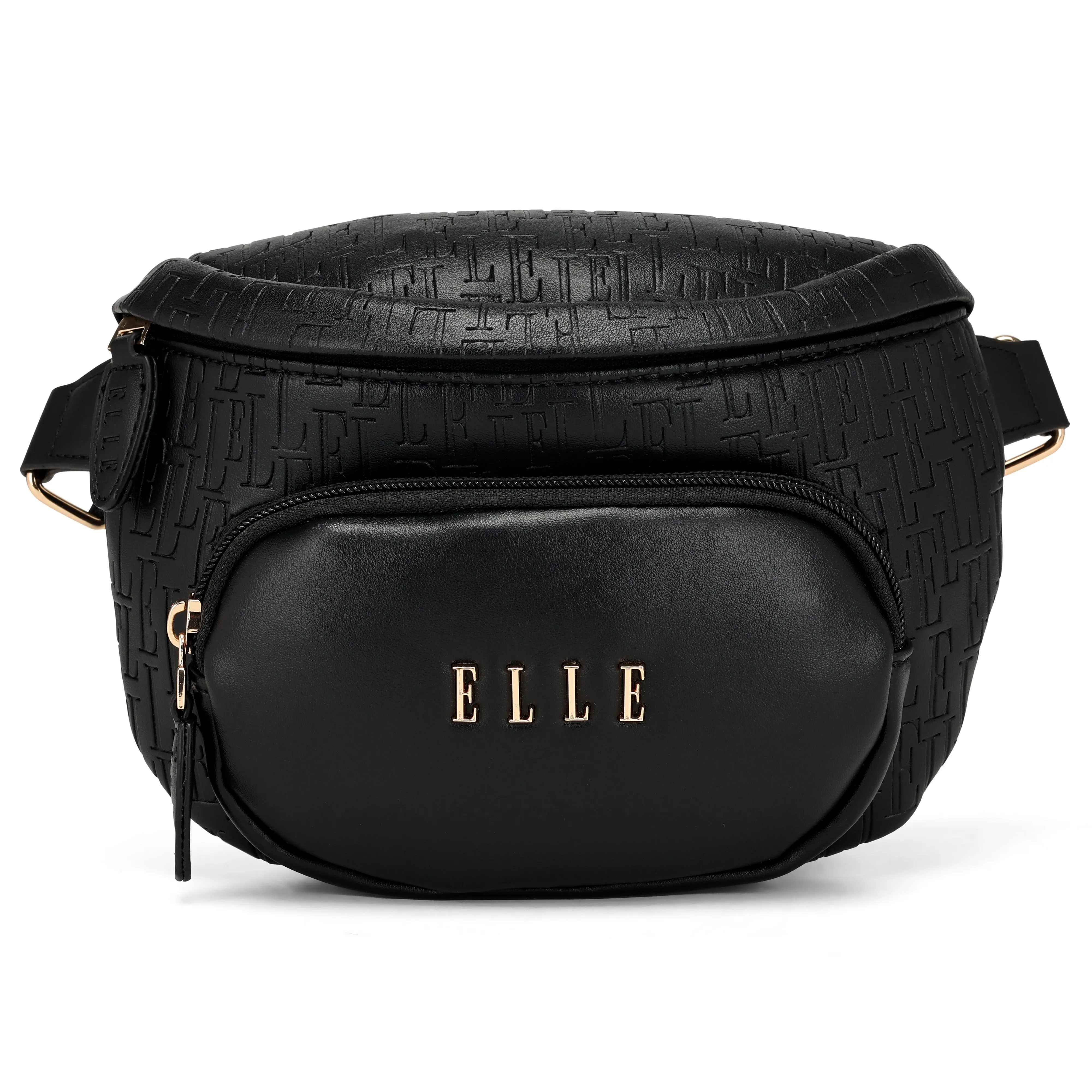ELLE Wayfarer 1.8L Vegan Leather Monogram Sling