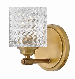 Elle LED Bath in Heritage Brass Stylish Wall Lights offers