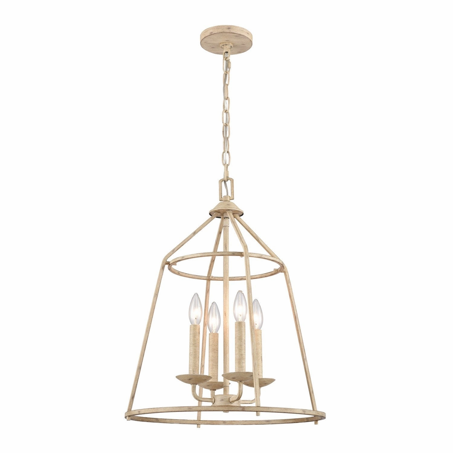 Ellisville Four Light Chandelier Antique Cream Ceiling Lights Lighting outlet store