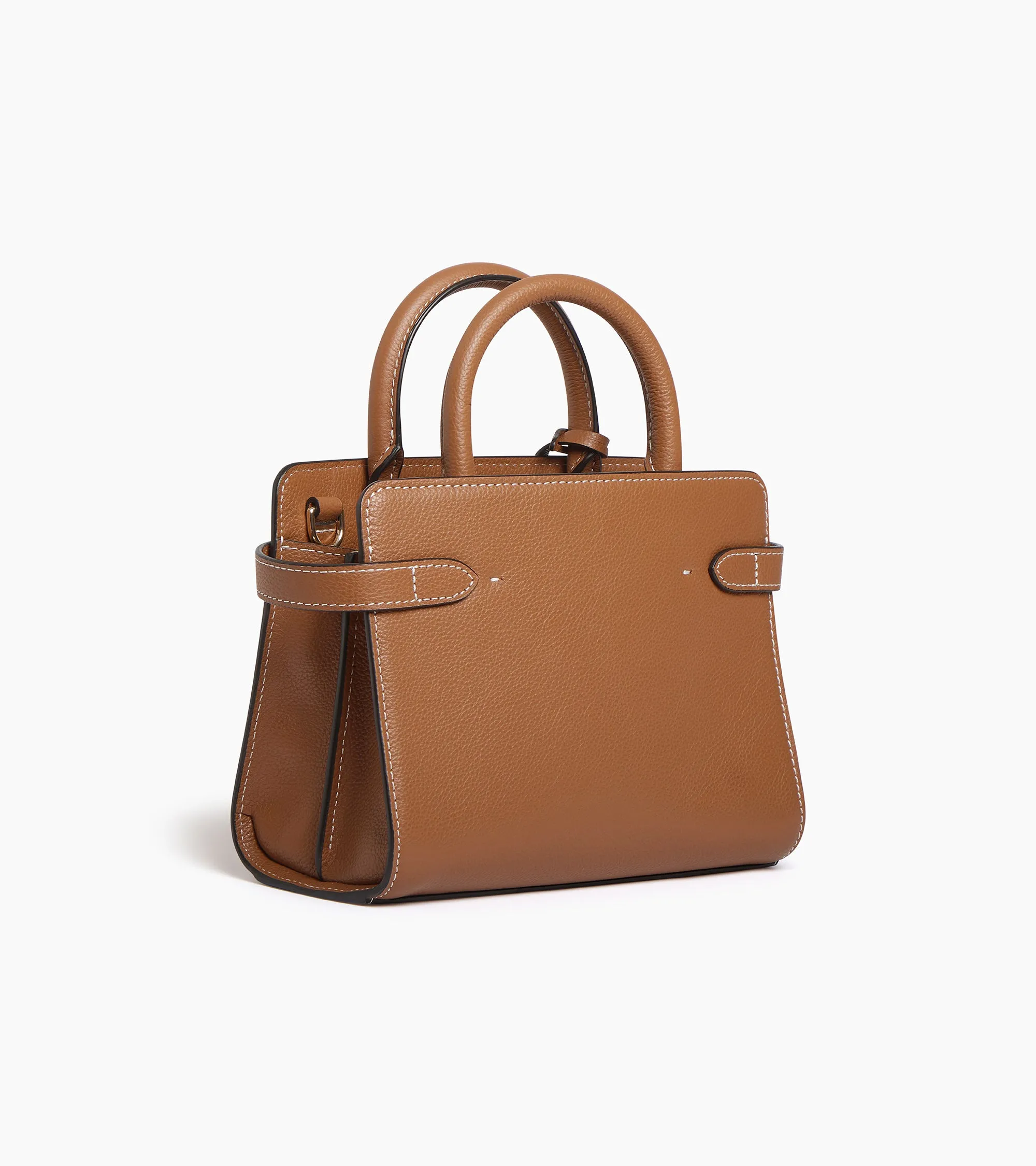 Emilie small handbag in grained leather