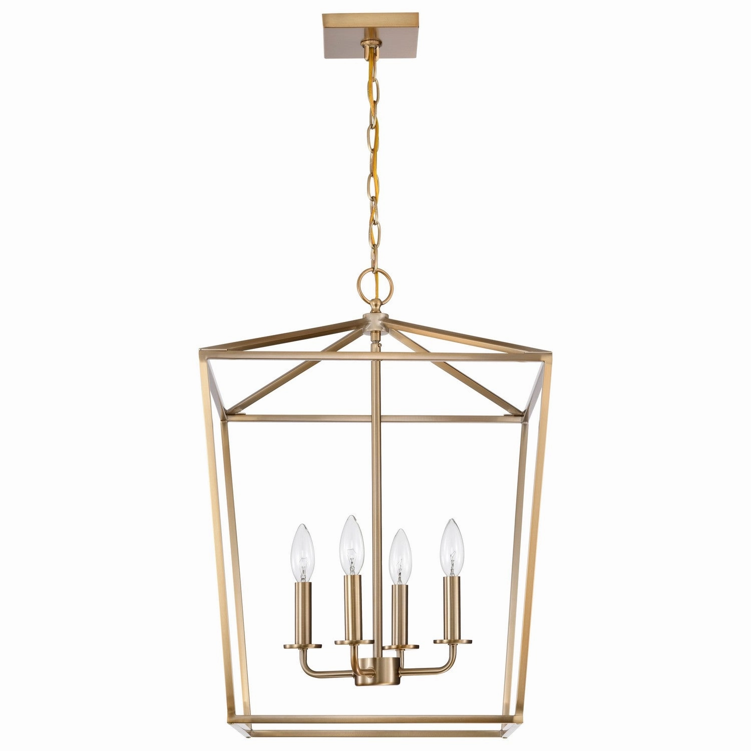 Emma Four Light Pendant Burnished Brass Energy-saving Ceiling Lights store
