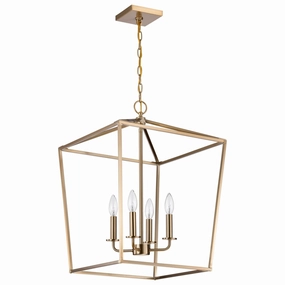Emma Four Light Pendant Burnished Brass Ceiling Lights Lighting best price
