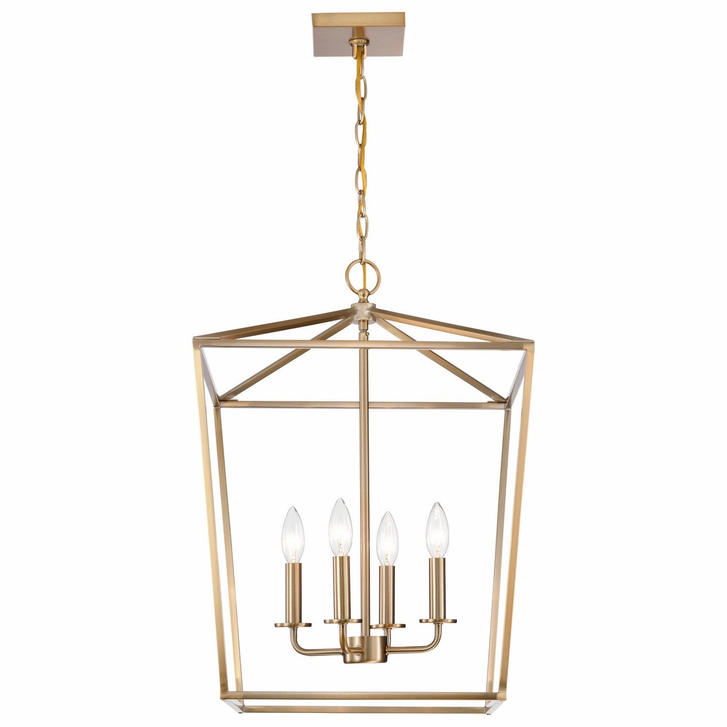 Emma Four Light Pendant Burnished Brass Energy-saving Ceiling Lights store