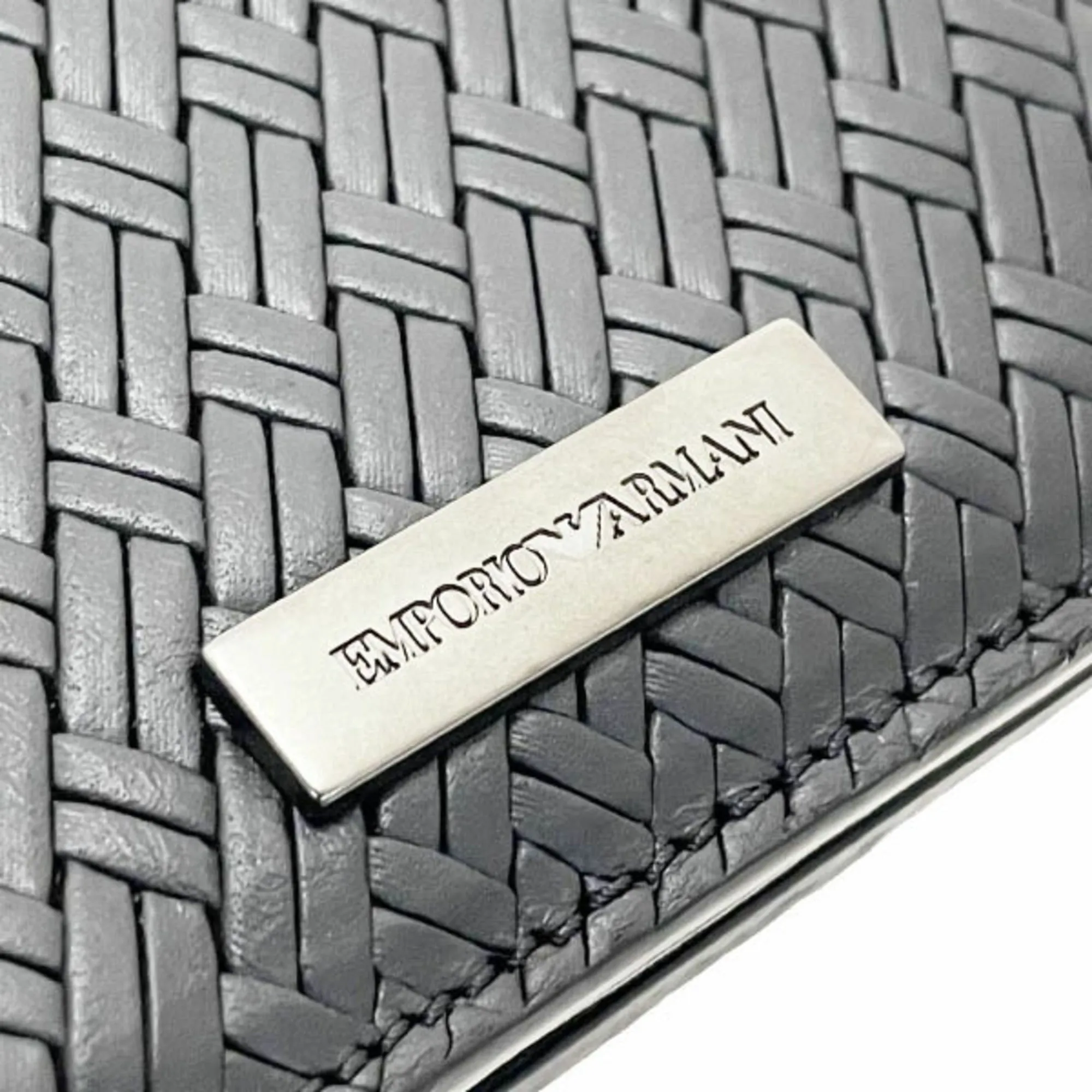Emporio Armani  Leather Long Wallet (Bi-Fold) (Pre-Owned)
