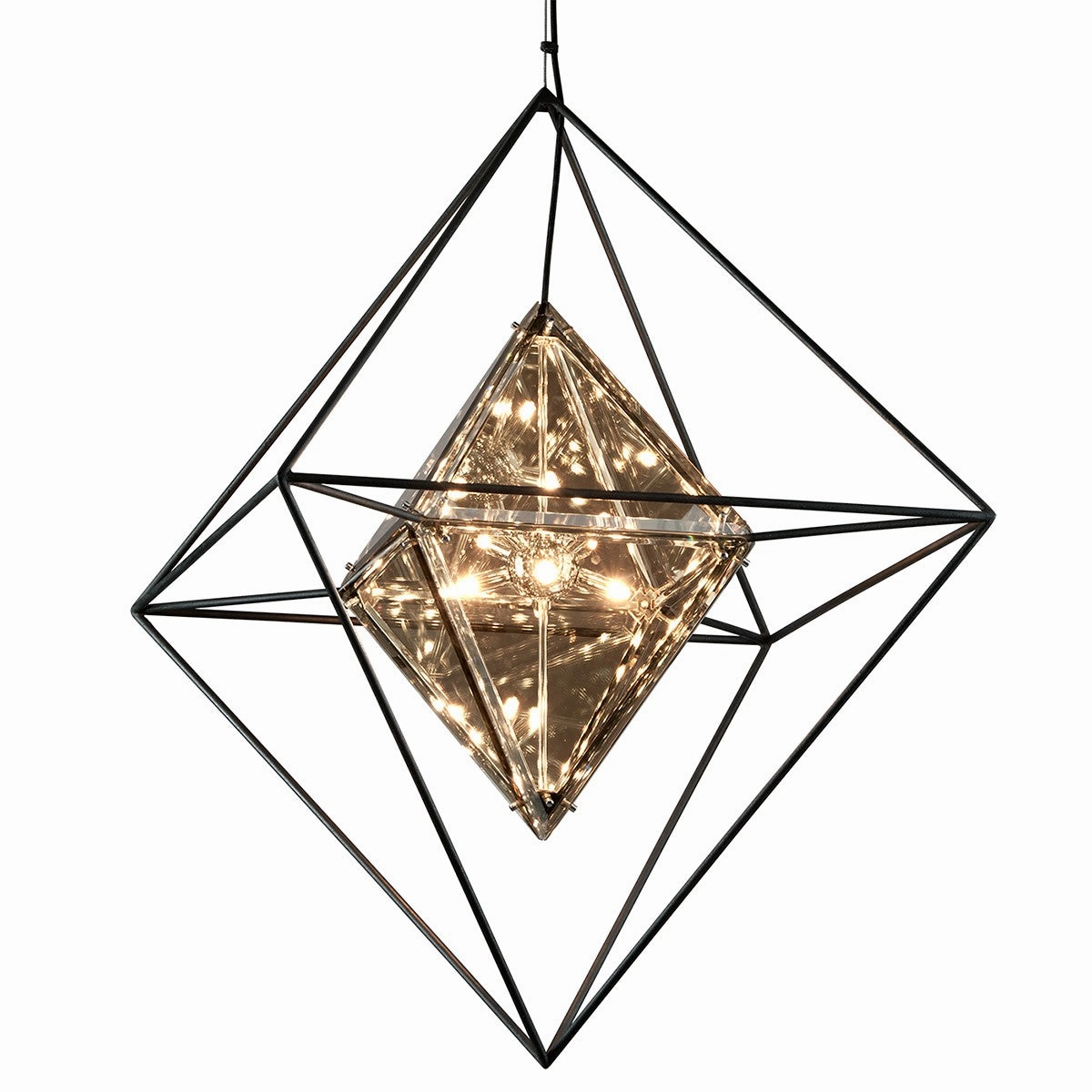Epic Eight Light Chandelier Forged Iron Ceiling Lights Lighting outlet store