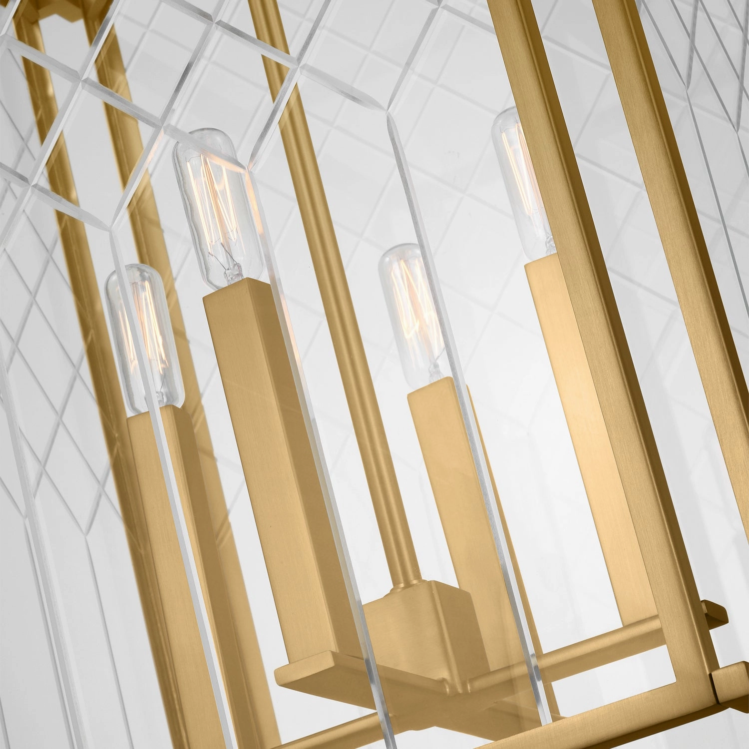 Erro Four Light Pendant Burnished Brass Cheap Ceiling Lights available