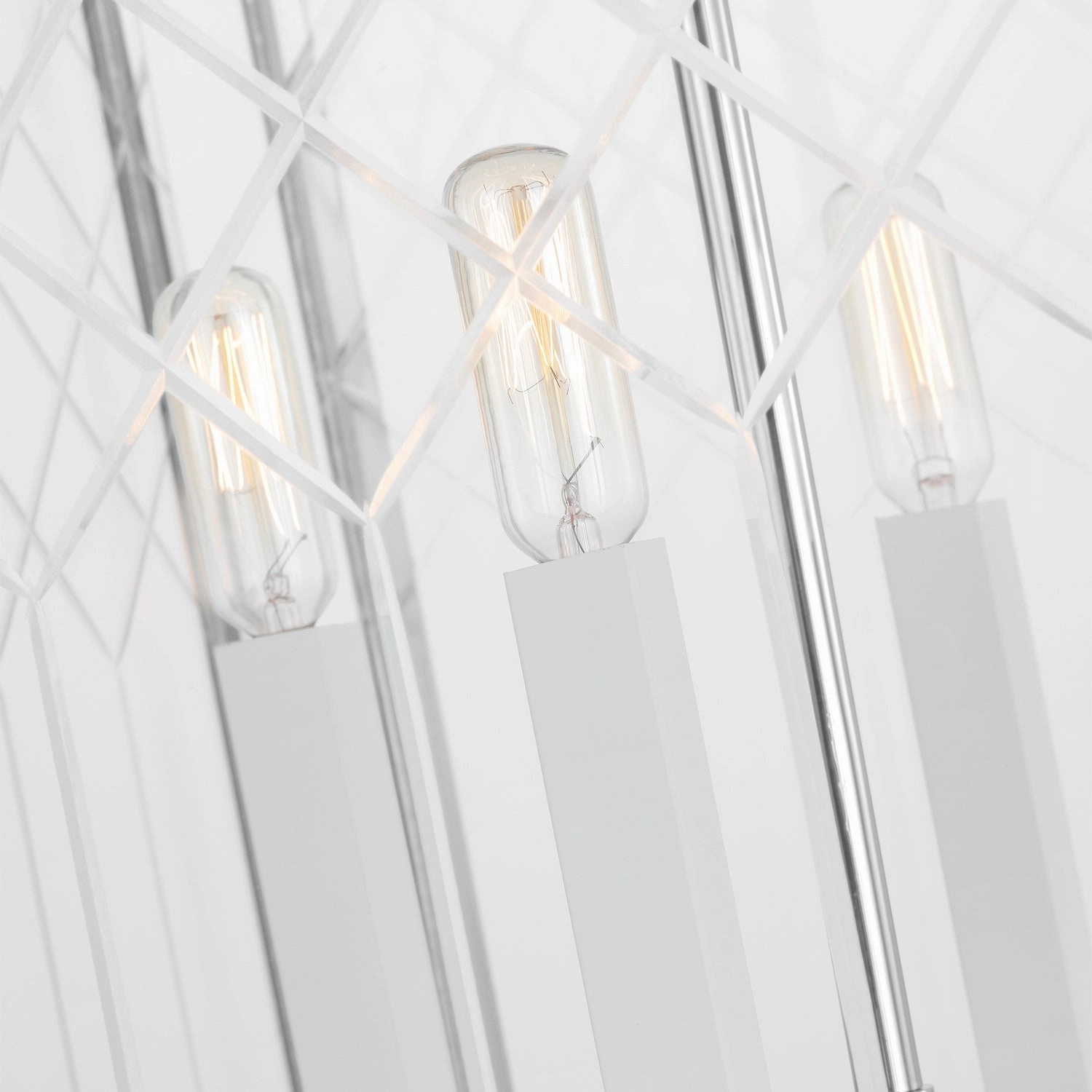 Erro Four Light Pendant Polished Nickel Cheap Ceiling Lights available
