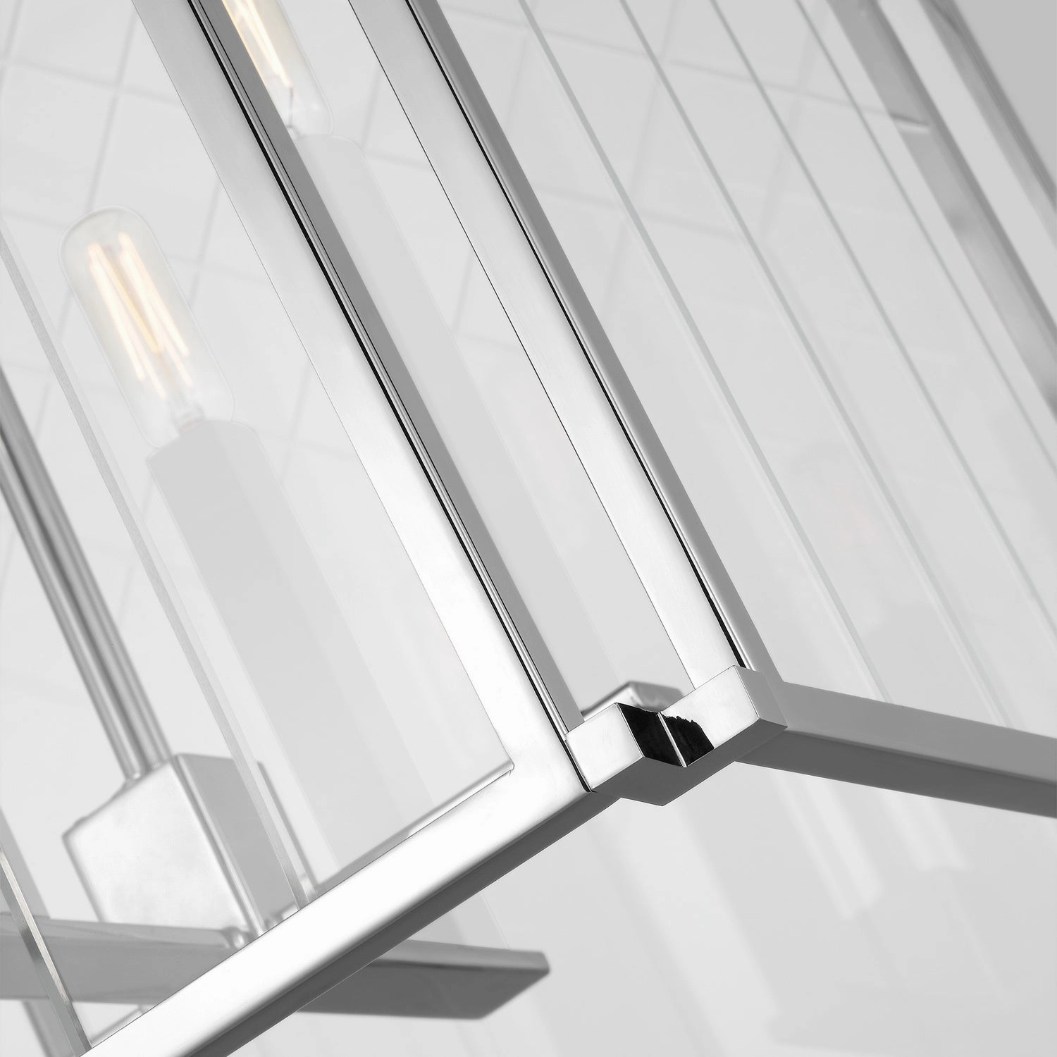 Erro Four Light Pendant Polished Nickel Cheap Ceiling Lights available