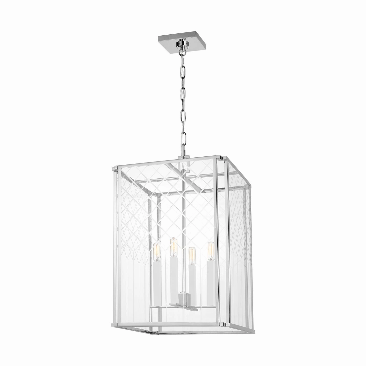Erro Four Light Pendant Polished Nickel Cheap Ceiling Lights available