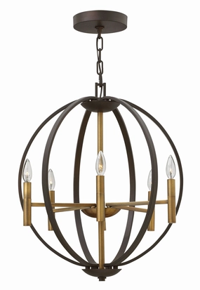 Euclid LED Foyer Pendant Spanish Bronze Ceiling Lights Lighting best price