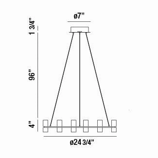 Eurofase LED Chandelier