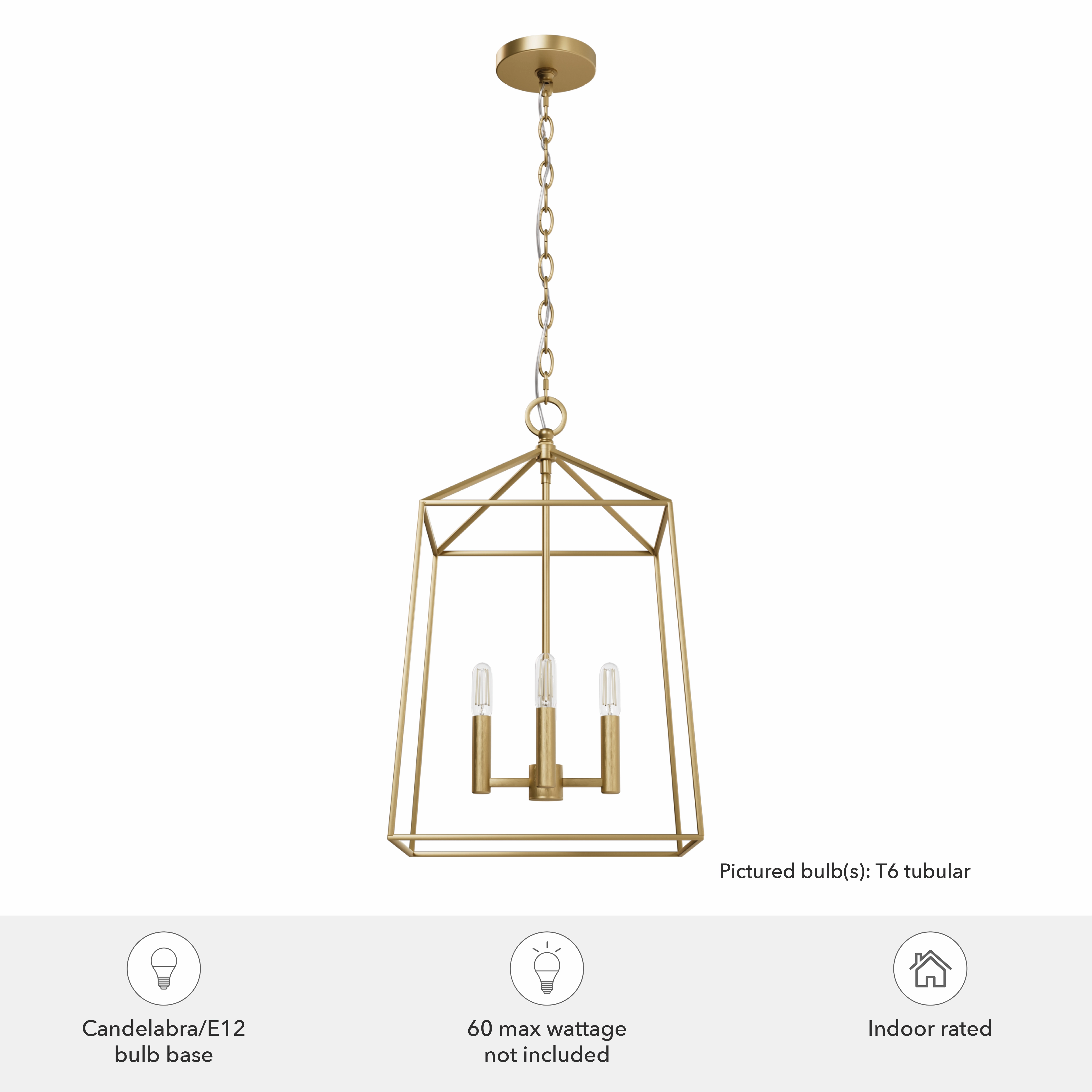 Fair Oaks Four Light Pendant Luxe Gold Cheap Ceiling Lights available