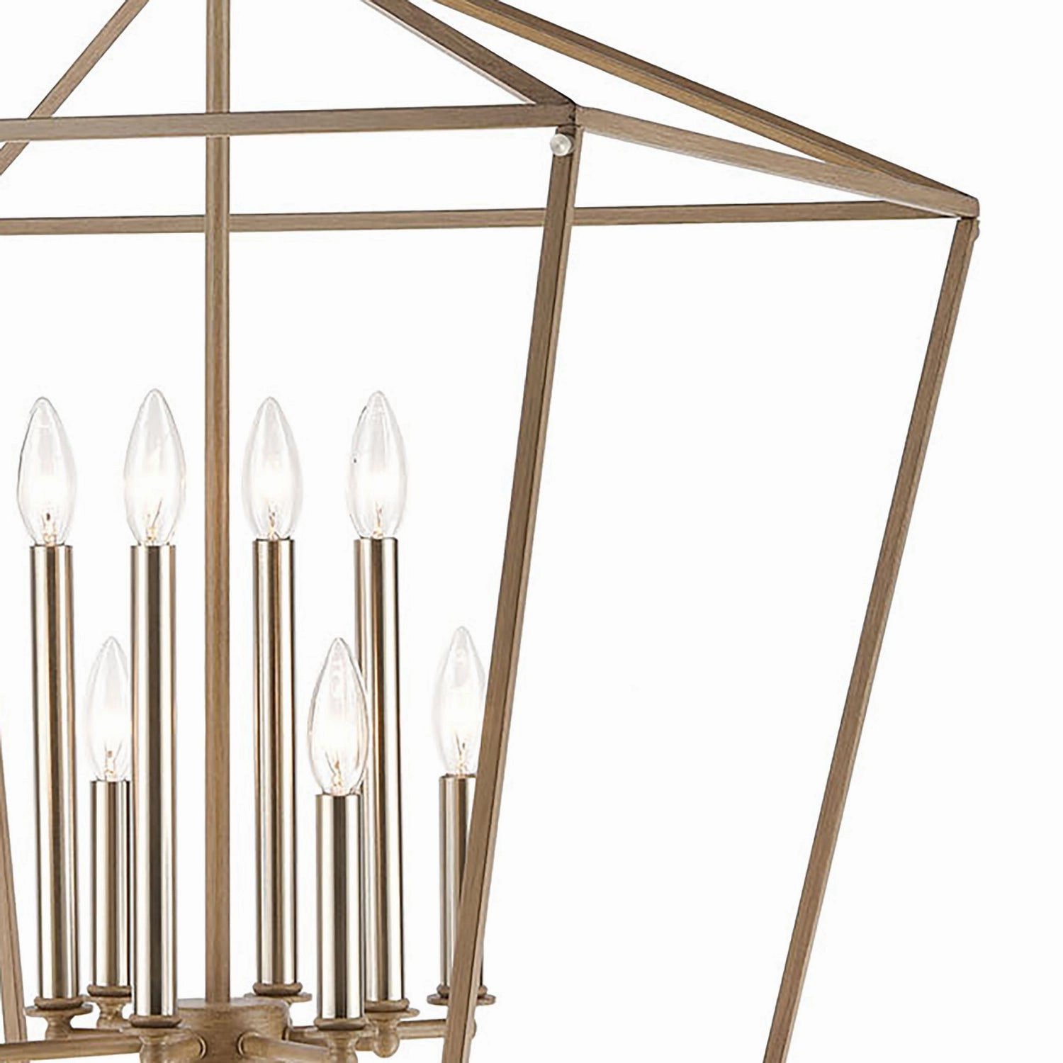 Fairfax Eight Light Chandelier Light Wood Designer Ceiling Lights for less