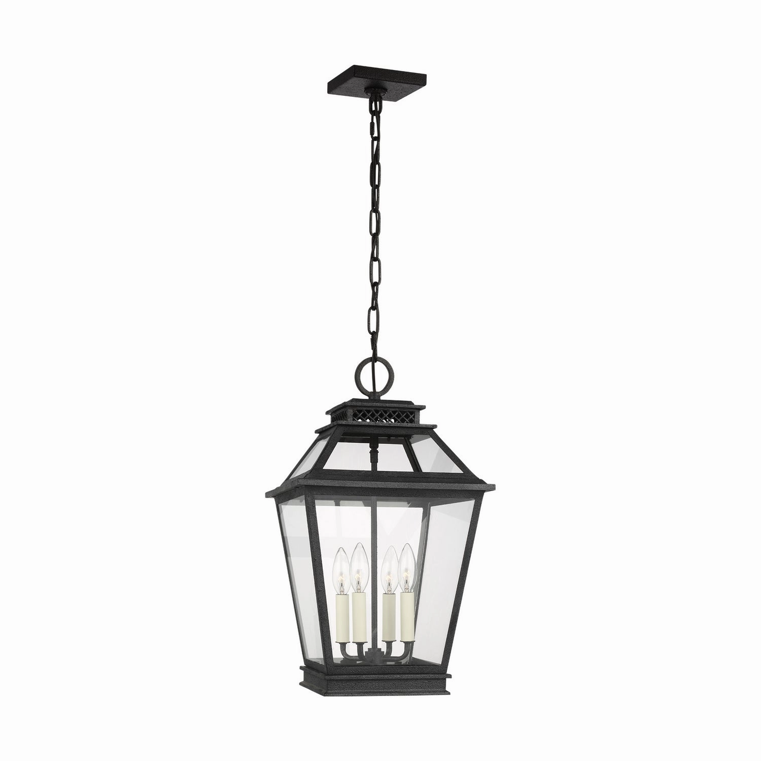 Falmouth Four Light Hanging Lantern Dark Weathered Zinc Outdoor Hanging Lights Lighting value pack
