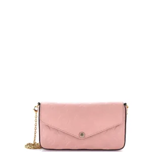 Felicie Pochette Monogram Empreinte Leather
