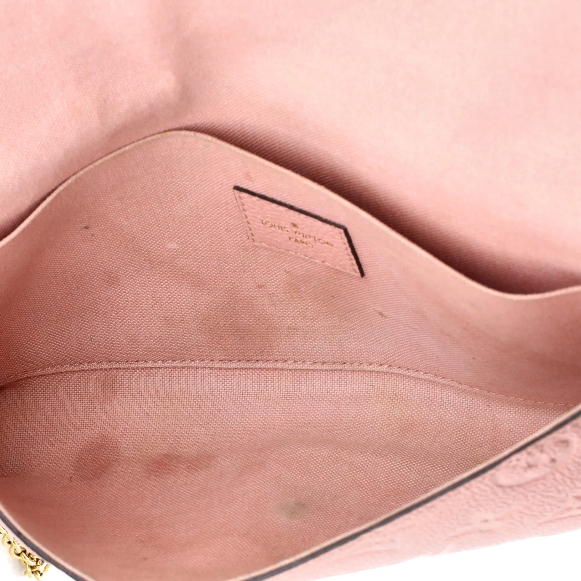 Felicie Pochette Monogram Empreinte Leather