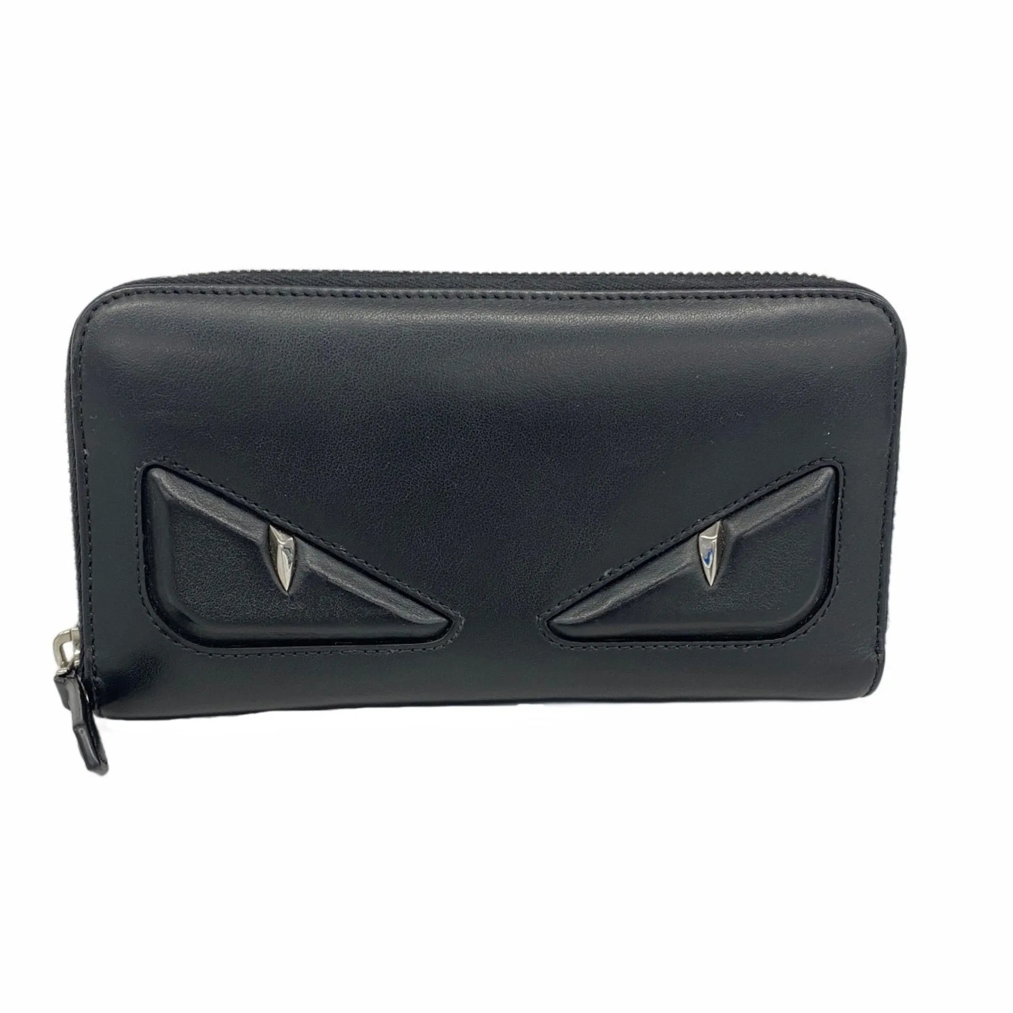 Fendi Leather Long Wallet (Bi-Fold) (Pre-Owned)