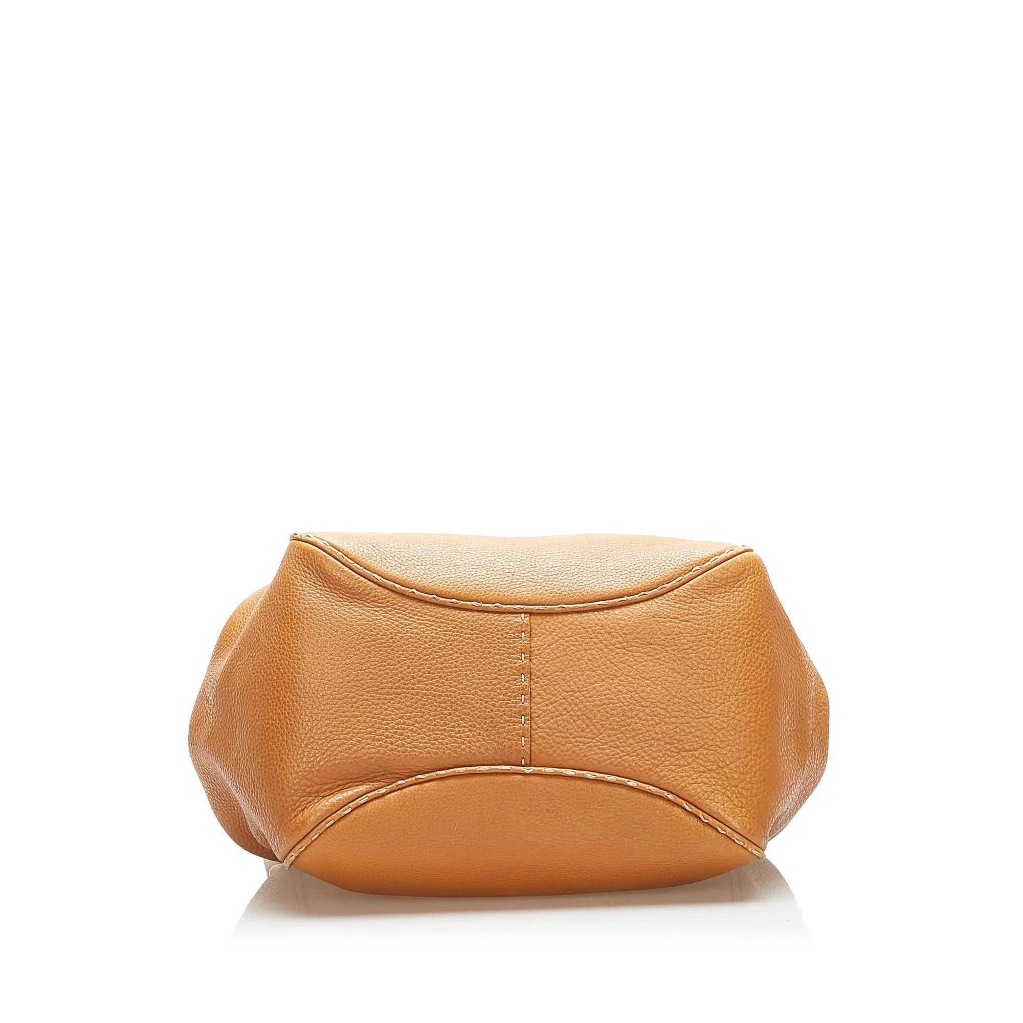 Fendi Selleria Leather Shoulder Bag